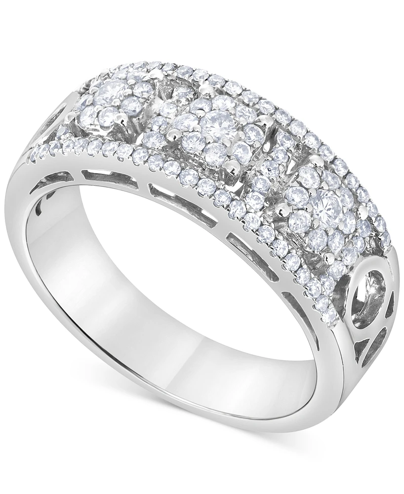 Diamond Band (1/2 ct. t.w.) in 14k White Gold