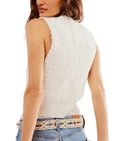 Free People Women's Ava Crochet Vest