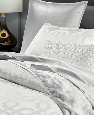 Hotel Collection Interlace Duvet Cover Set, Full/Queen, Exclusively at Macy's