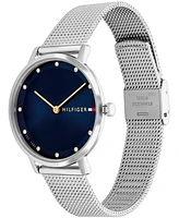 Tommy Hilfiger Women's Quartz Silver-Tone Stainless Steel Bracelet Watch Set 35mm