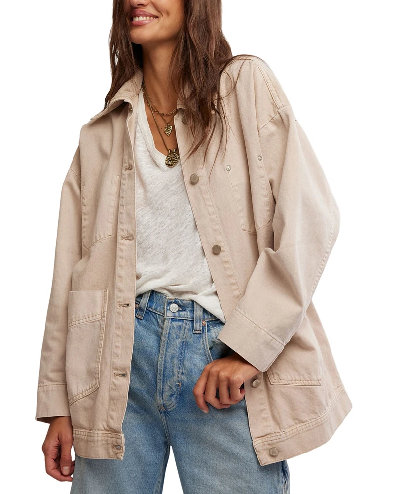 Free People Women's Avery Cotton Denim Jacket