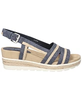 Easy Street Women's Mel Wedge Heel Sandals