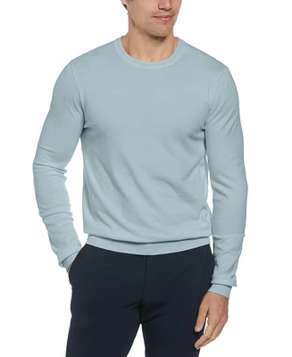 Perry Ellis Men's Crewneck Tech Pullover Sweater