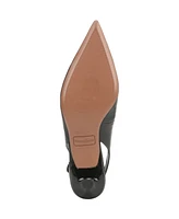 Franco Sarto Women's Marlow Pointed Toe Slingback Kitten Heel Pumps
