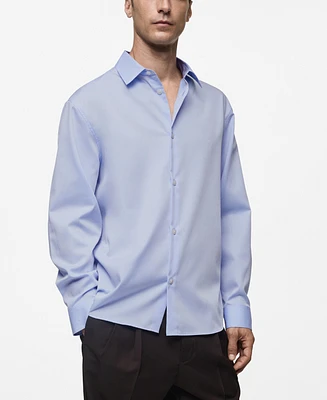 Mango Men's Cotton Shirt