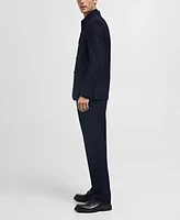 Mango Men's Virgin Wool Slim-Fit Suit Pants