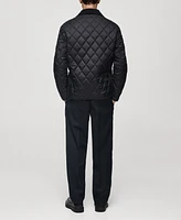 Mango Men's Water-Repellent Quilted Jacket