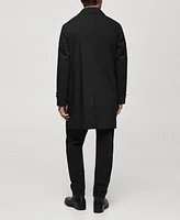 Mango Men's Classic Water-Repellent Trench Coat