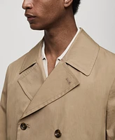 Mango Men's Trench Coat