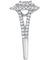 Diamond Heart Ring (1 ct. t.w.) in 10k White Gold