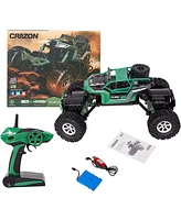 Slickblue Waterproof 1:18 Rc Off-Road Car - 2.4GHz Remote Control Rock Crawler Truck for Kids