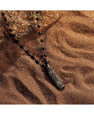 Brilliant Spirit - Onyx Triple Protection Necklace