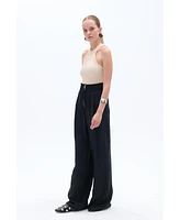 Nocturne Women's Wide Leg Flowy Pants