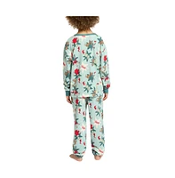 Cotton On Little Boys Little/Big Freddy Long Sleeve Pyjama Set Licensed