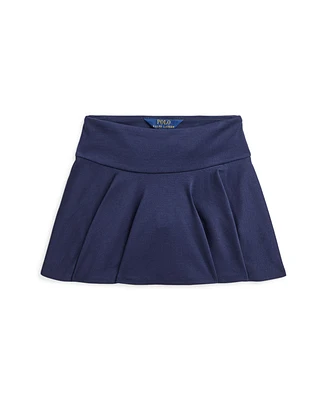 Polo Ralph Lauren Toddler and Little Girls Flounced Stretch Ponte Skort