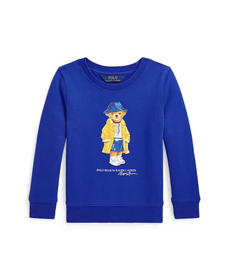 Polo Ralph Lauren Toddler and Little Girls Bear Fleece Sweatshirt