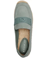 Coach Women's Camilla Logo Espadrille Flat Loafers