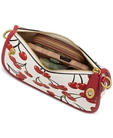 Coach Swinger Cherry Print Leather Shoulder Bag