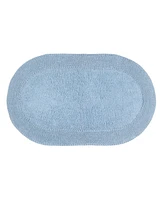 Home Weavers Double Ruffle Bath Rug