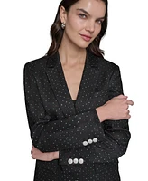 Karl Lagerfeld Paris Women's Embellished Blazer