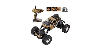 Slickblue Remote Control Off-Road Truck – 1:18 Scale Electric Rc Crawler with 2.4GHz for Kids