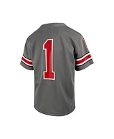 Nike Preschool #1 Steel Ohio State Buckeyes Alternate Untouchable Football Jersey