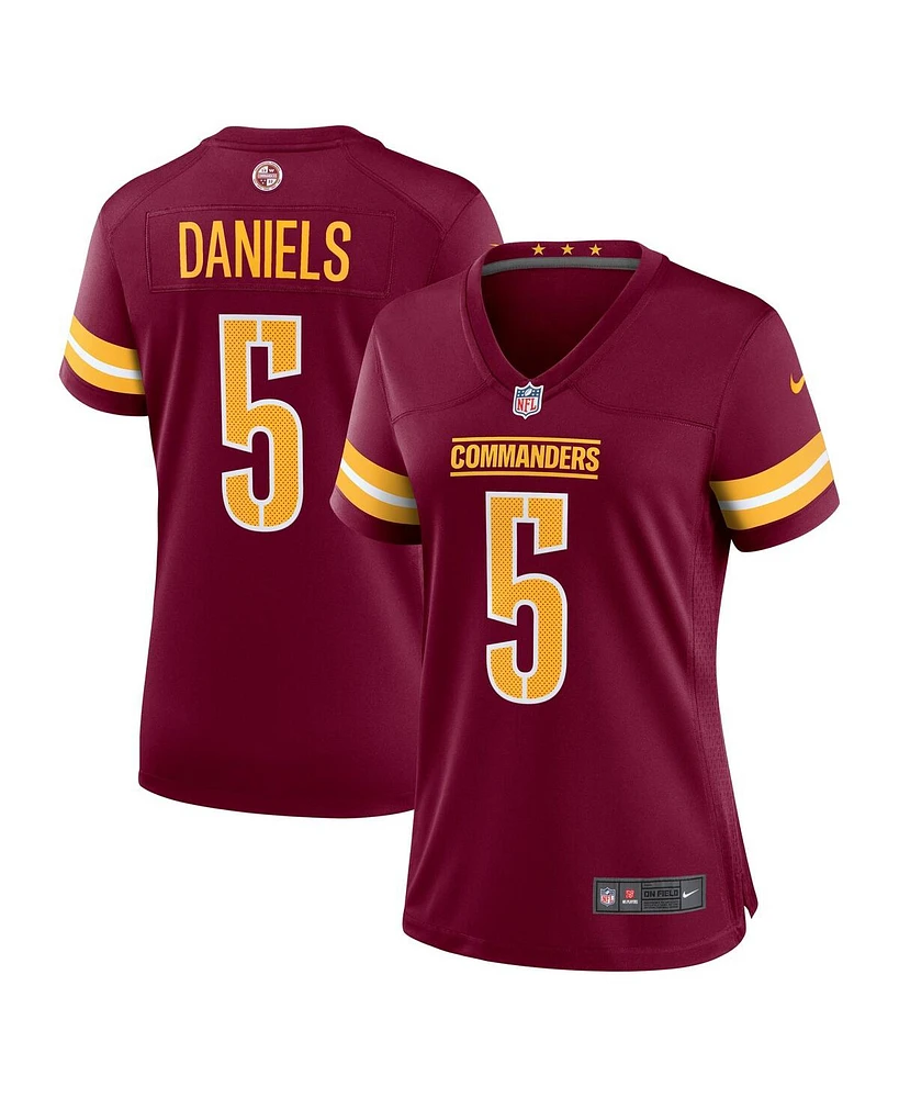 Nike Women's Jayden Daniels Burgundy Washington Commanders Player Game Jersey