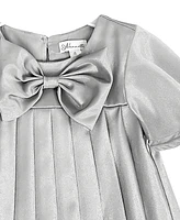 Nannette Toddler & Little Girls Metallic Satin Dress