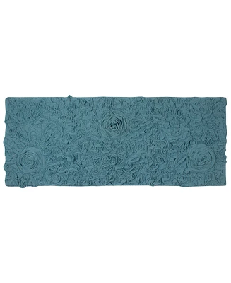 Home Weavers Bell Flower Runner Bath Rug, 21" x 54"