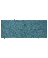 Home Weavers Bell Flower Runner Bath Rug, 21" x 54"