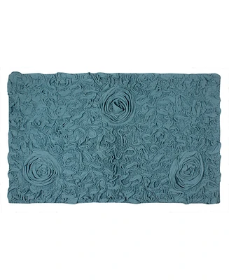 Home Weavers Bell Flower Bath Rug