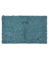 Home Weavers Bell Flower Bath Rug