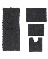 Home Weavers Modesto 4-Pc Bath Rug Set