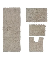 Home Weavers Modesto 4-Pc Bath Rug Set