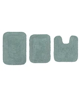 Home Weavers Radiant 3-Pc. Bath Rug Set