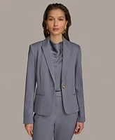 Donna Karan New York Women's One Button Blazer