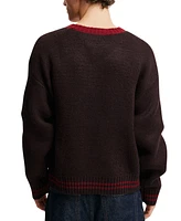 Cotton On Men's V Neck Knit Sweater