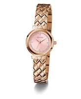 Guess Women's Analog Rose Gold Tone Steel Watch, 26mm