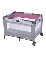 Baby Trend Nursery Den Playard with Rocking Cradle