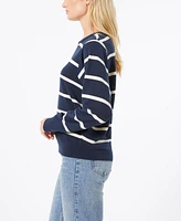 Cable & Gauge Women's Cropped Pullover Sweatshirt