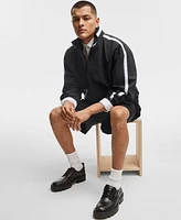 Mode of One Men's Solid Ripstop Track Jacket, Exclusively at Macy's