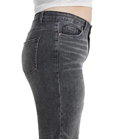 Bayeas Plus High Rise Straight Jeans