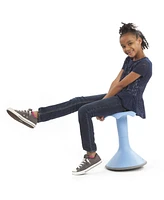 Vs America Inc Vs America Hokki Stool Flexible Ergonomic Seating 18" - Light Blue