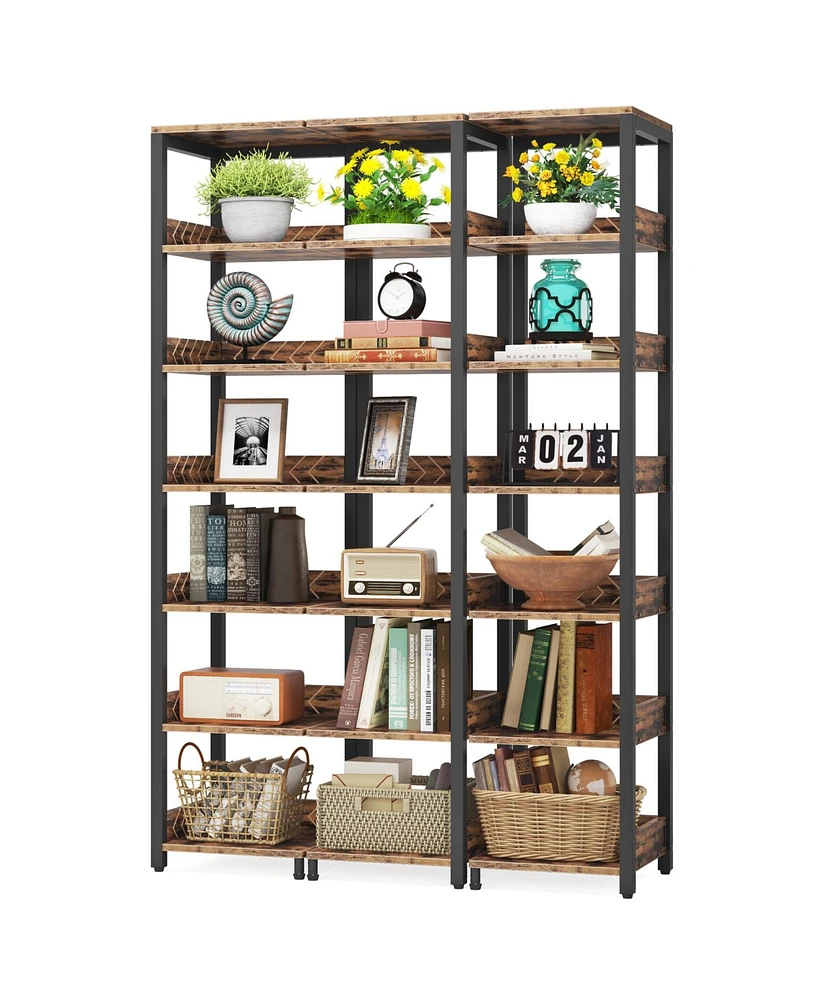 Tribesigns 6-Tier Corner Shelf Set of 3, 76.77