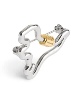 Coach Two-tone Signature Carabiner Rexy Brooch