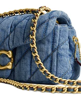 Coach Tabby 20 Quilted Denim Shoulder Bag