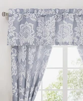 Rose tree Floral Damask Tailored Window Valance, 80"x17"