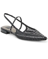 Dolce Vita Women's Phinly Woven Slingback Mary Jane Flats