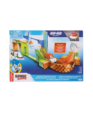 Sonic Go Go Racers Knuckles Adventure Playset