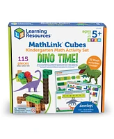 Learning Resources Mathlink Cubes Kindergarten Math Activity Set: Dino Time